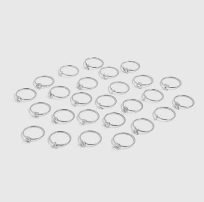 Stainless Steel Initial Rings