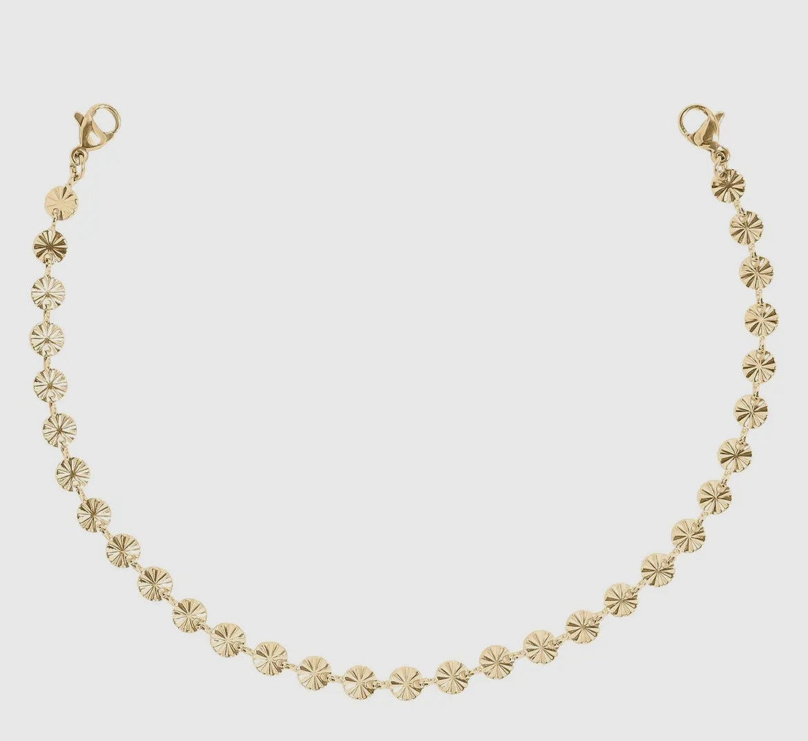 Sunburst Hat Chain - Gold