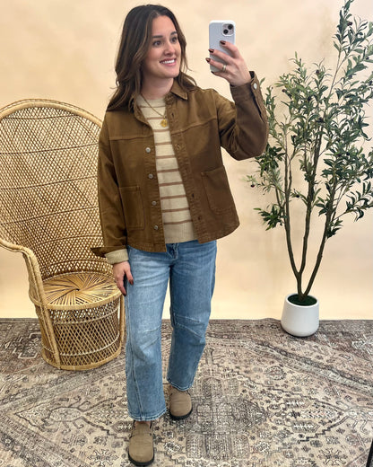 Wrenlee Sweater - Mocha/Brown