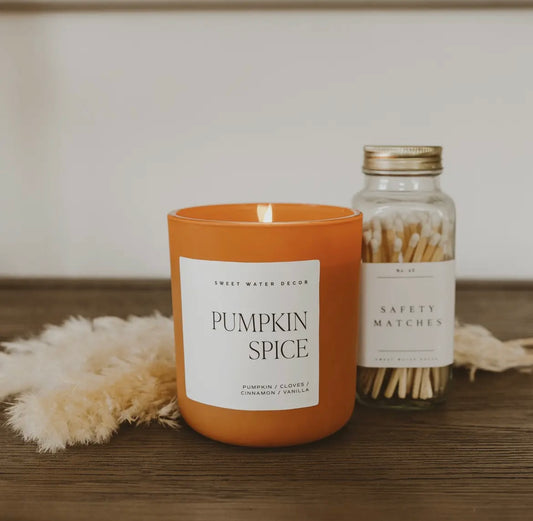 Pumpkin Spice Soy Candle - 15 oz