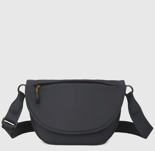 Hayley Nylon Sling Bag - Charcoal