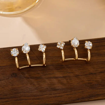 Crystal Ear Jacket - Gold