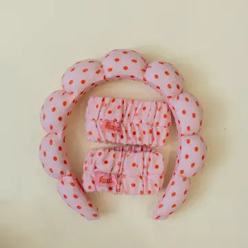 GRWM Headband & Wristband Set