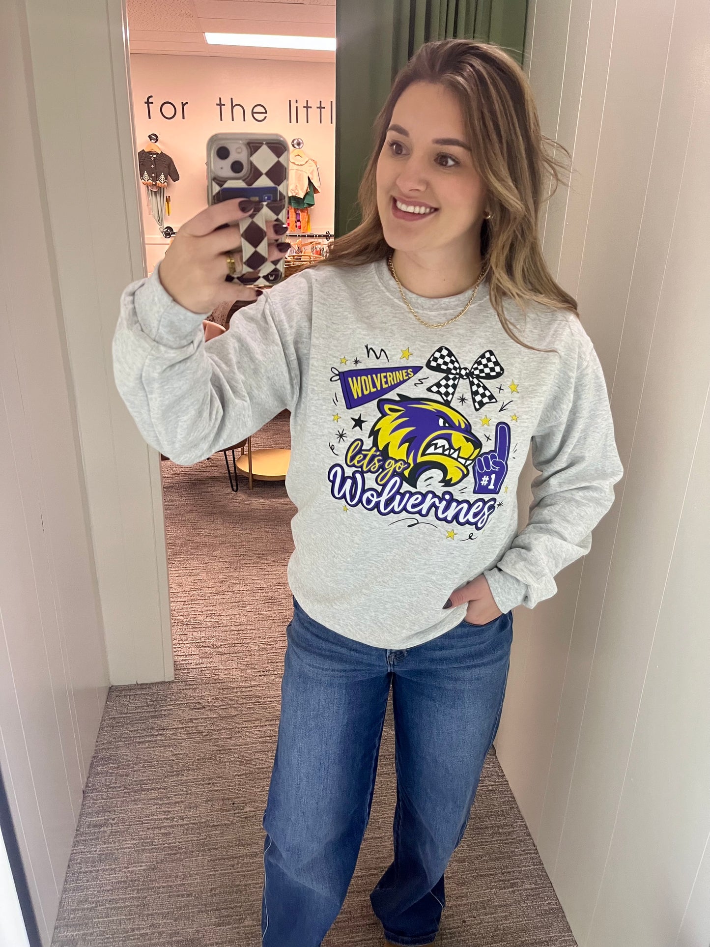 Wolverine Spirit Crewneck Sweatshirt