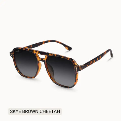 Skye Sunglasses - Brown Cheetah