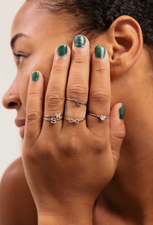 Stainless Steel Initial Rings