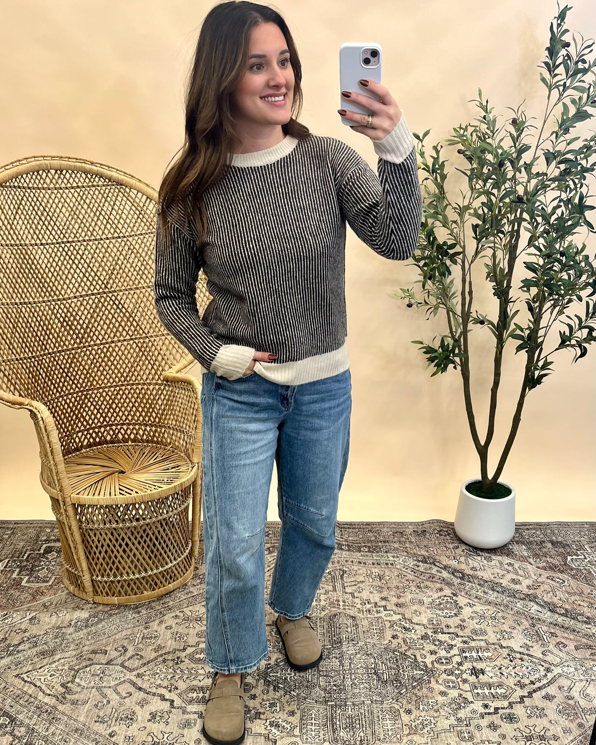 Cozette Sweater - Chocolate