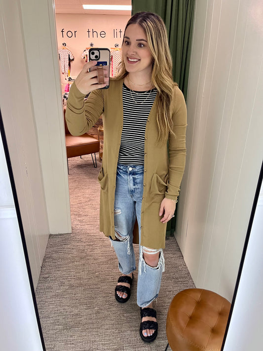 Tracyn Cardigan - Camel