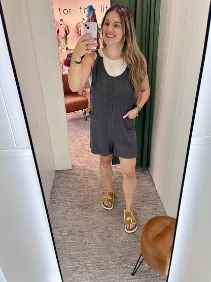 Bowen Overalls - Dark Gray