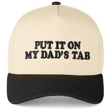 Put It On My Dad’s Tab Hat - Black
