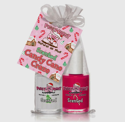 Scented Candy Cane Craze Non-Toxic Kids Nail Polish