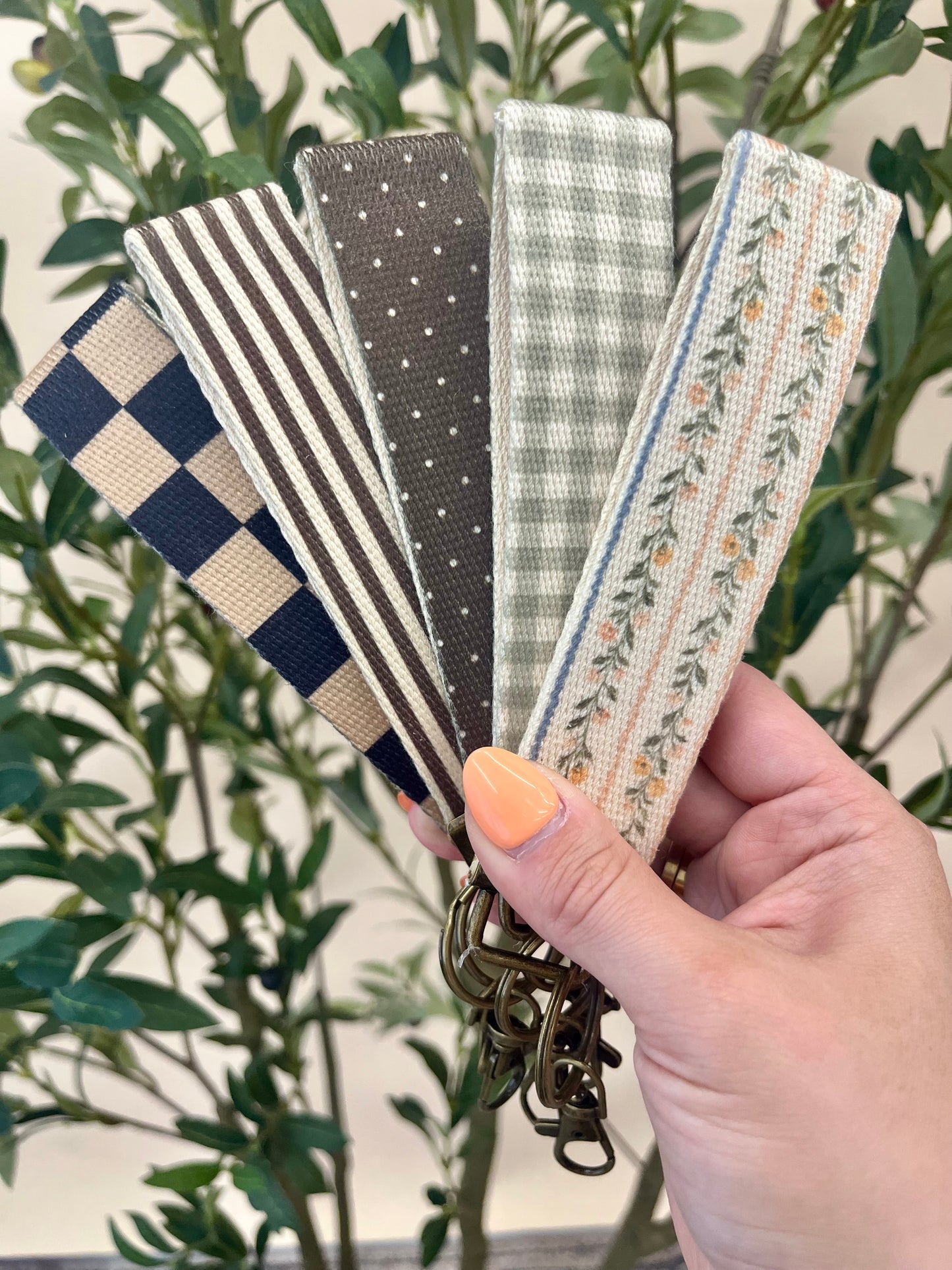 Canvas Wristlets