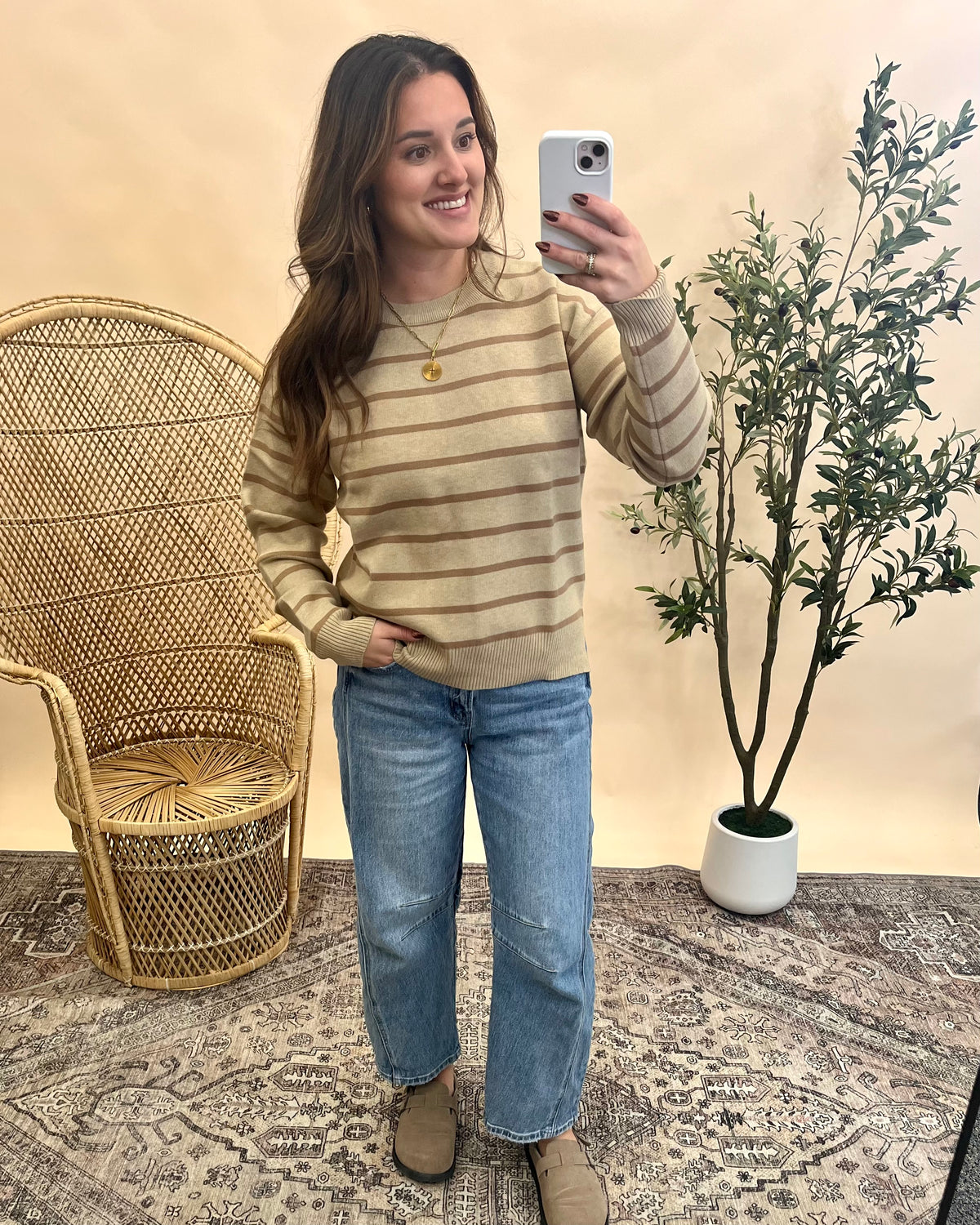 Wrenlee Sweater - Mocha/Brown