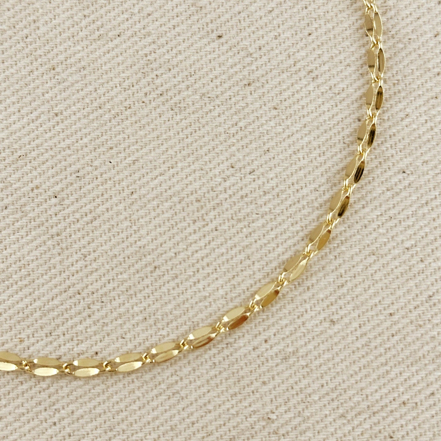 Chain Anklet - 18k Gold