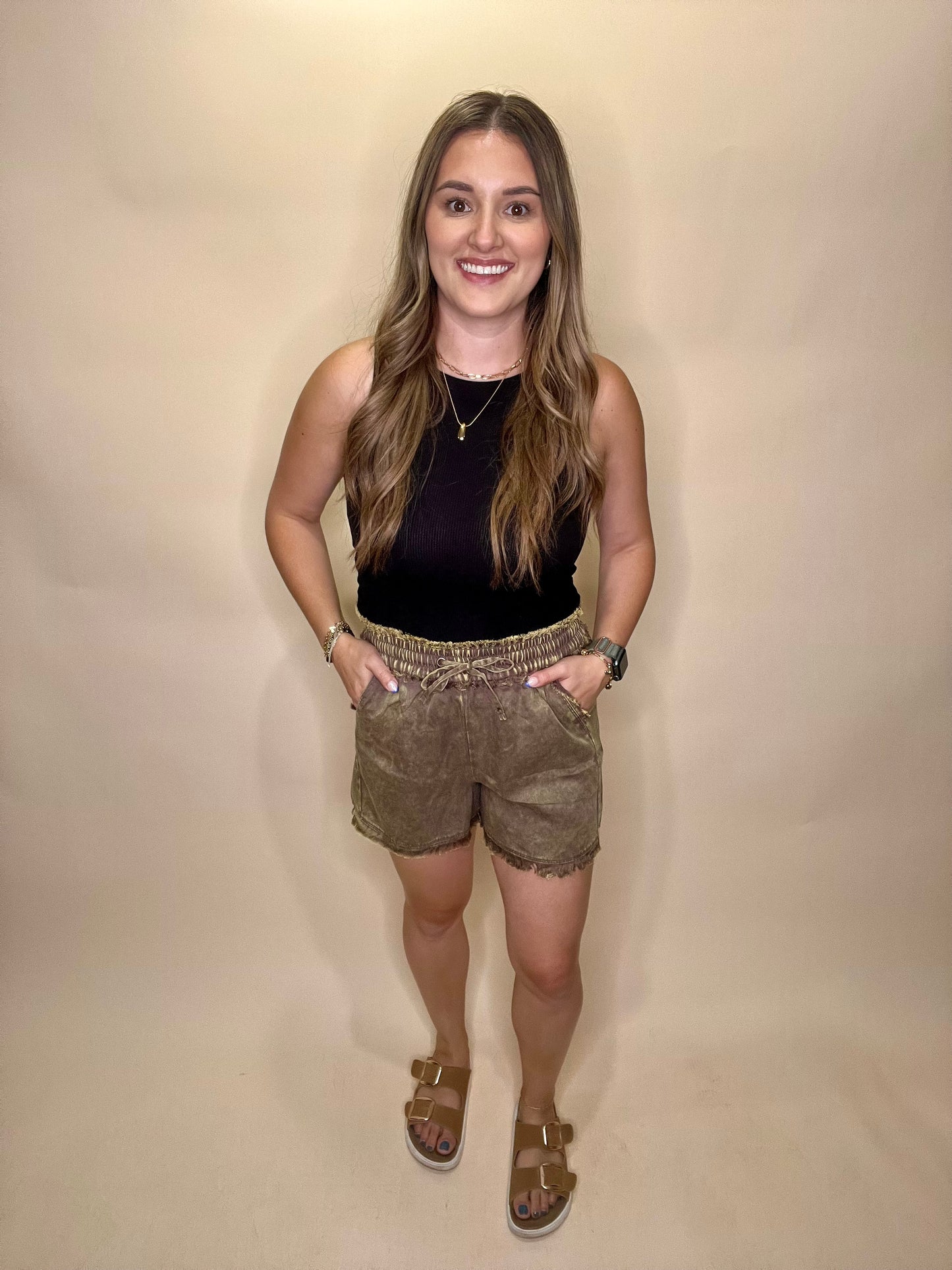 Rylan Shorts - Mocha