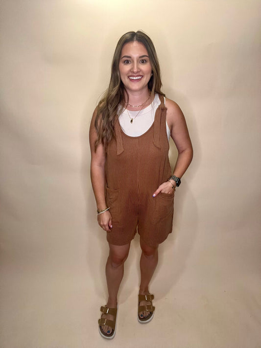 Bowen Overalls - Brown