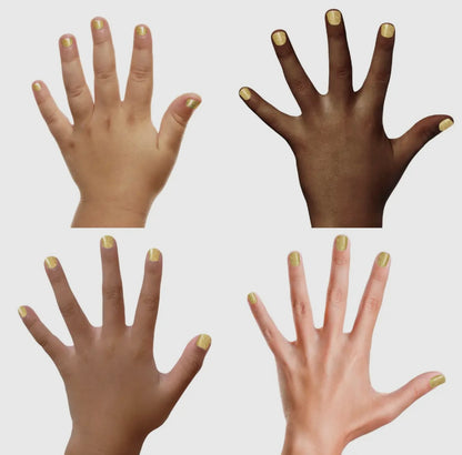 Heart of Gold Non-Toxic Kids Nail Polish