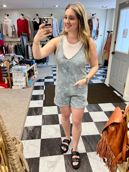 Jenna Flower Overalls