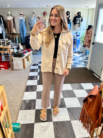 Cami Tapered Pants - Mocha