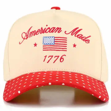 American Made 1776 Hat - Red Dots