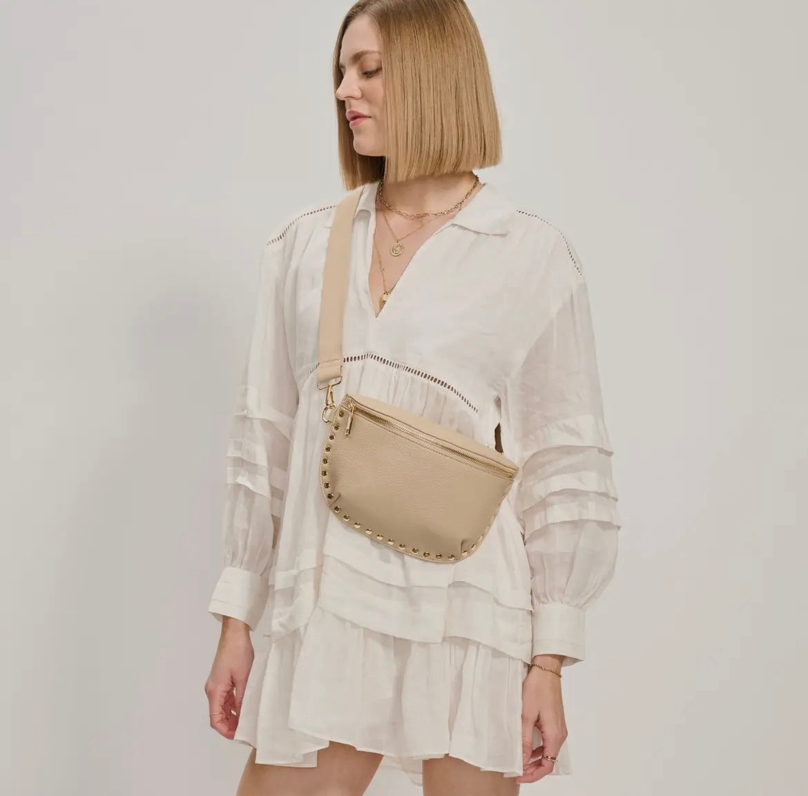 Gizelle Belt Bag - Natural