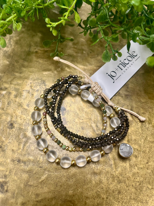 Clear Bracelet Set