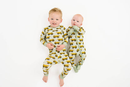 Dump Trucks Bamboo Set