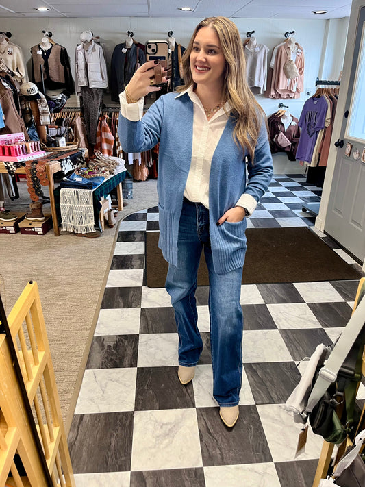 Collyns Button Up - White