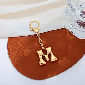 Bubble Letter Bag Charm