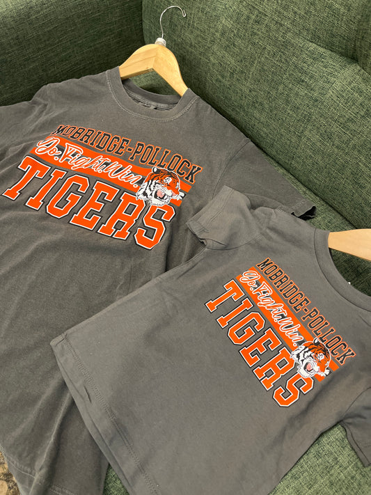 Go. Fight. Win Tee - Dark Gray