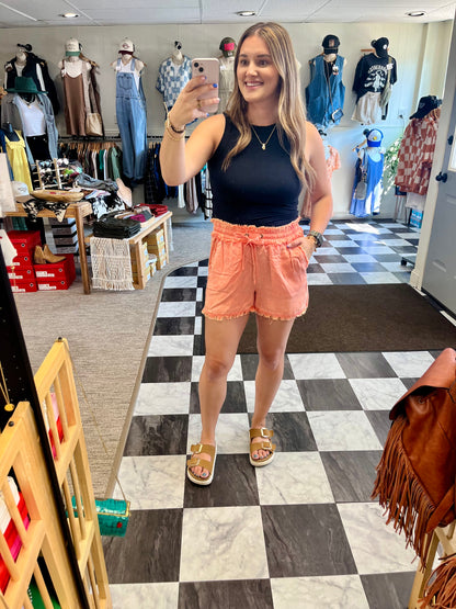 Rylan Shorts - Coral