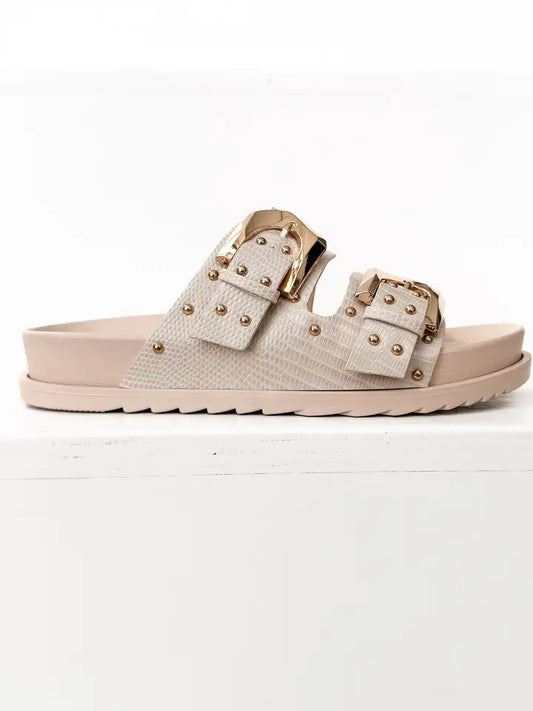 Marigold Sandals - Cream