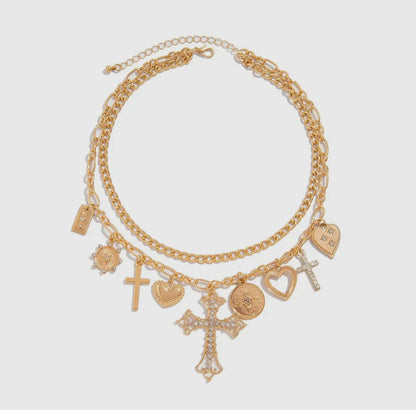 Cross Charm Necklace