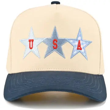 USA Stars Hat - Navy