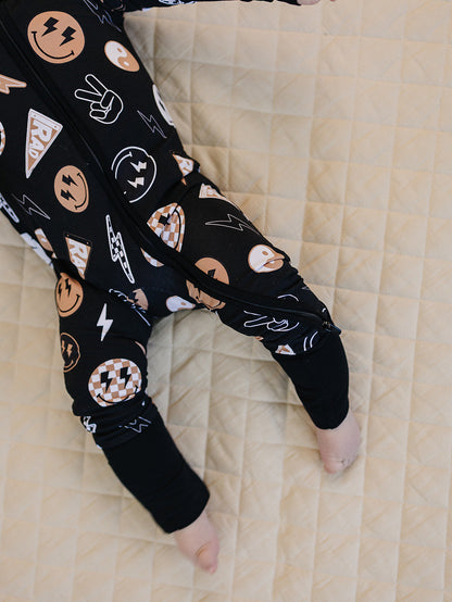 Bamboo Zip Romper | Rad Vibes