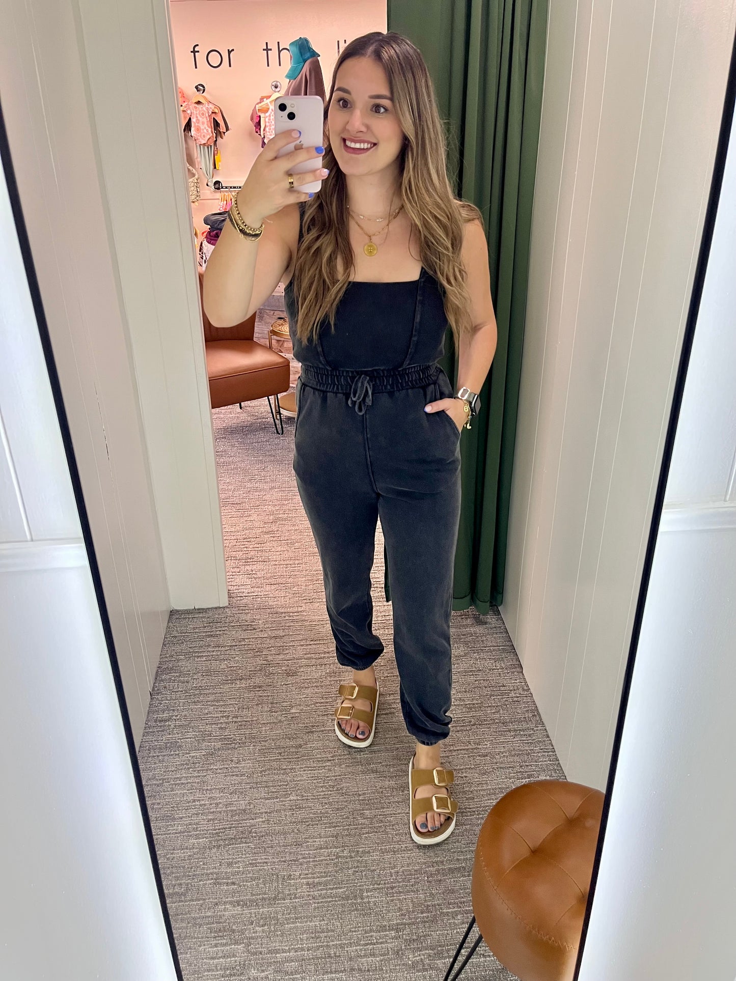 Chelley Jumpsuit - Ash Black