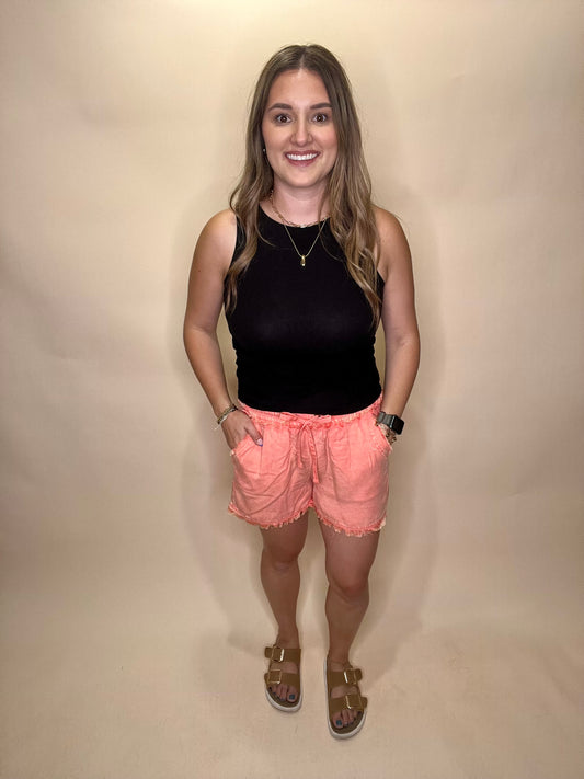 Rylan Shorts - Coral