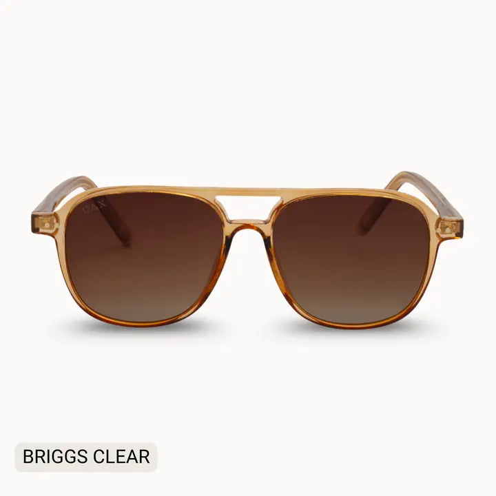 Briggs Sunglasses - Clear