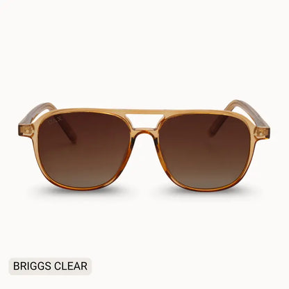 Briggs Sunglasses - Clear