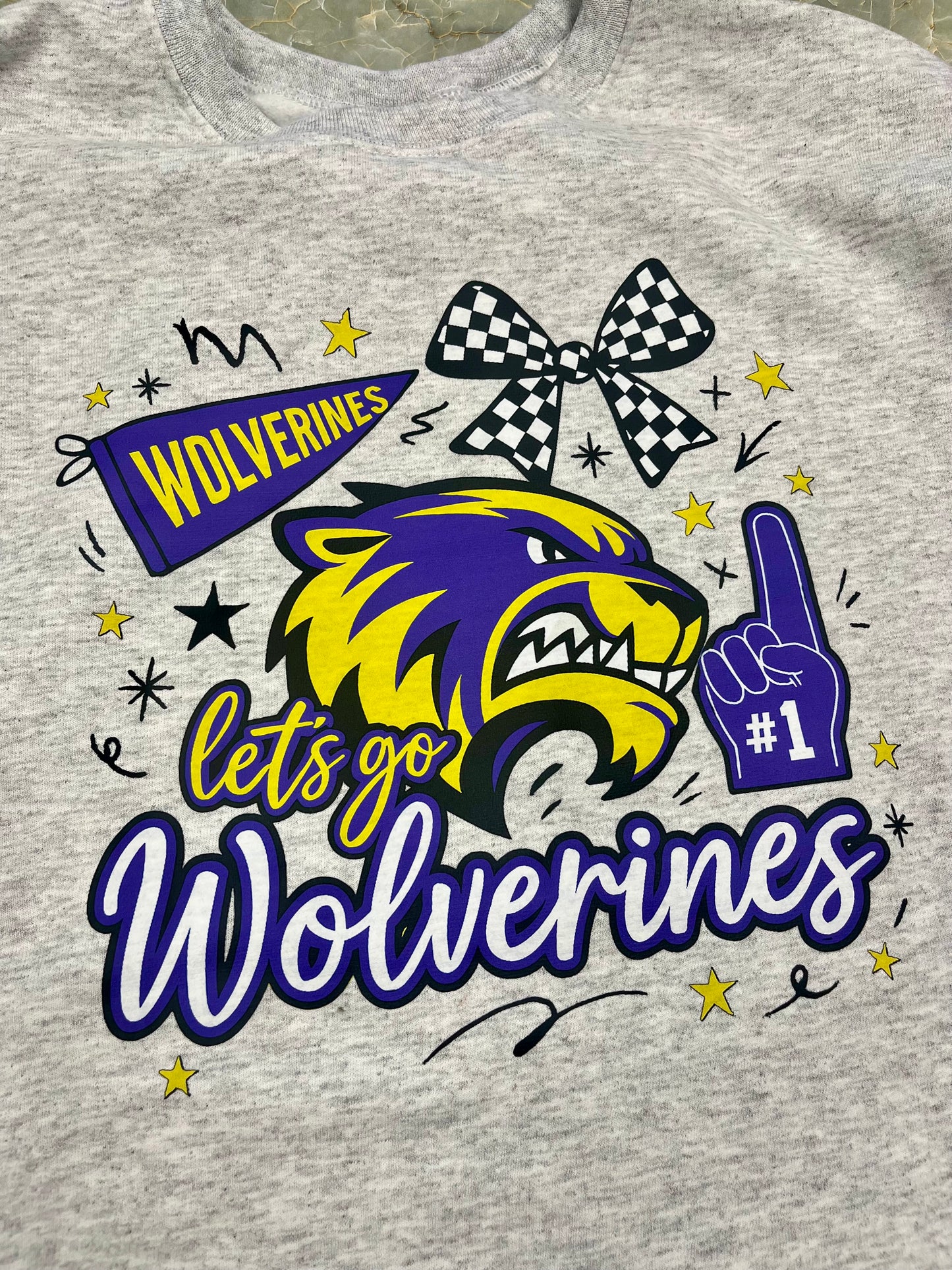 Wolverine Spirit Crewneck Sweatshirt
