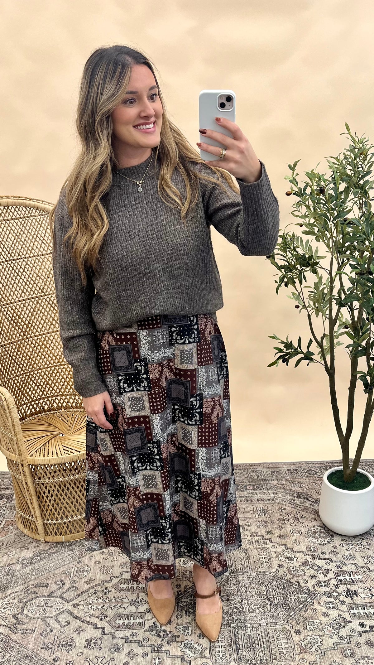 Mikka Bandana Skirt