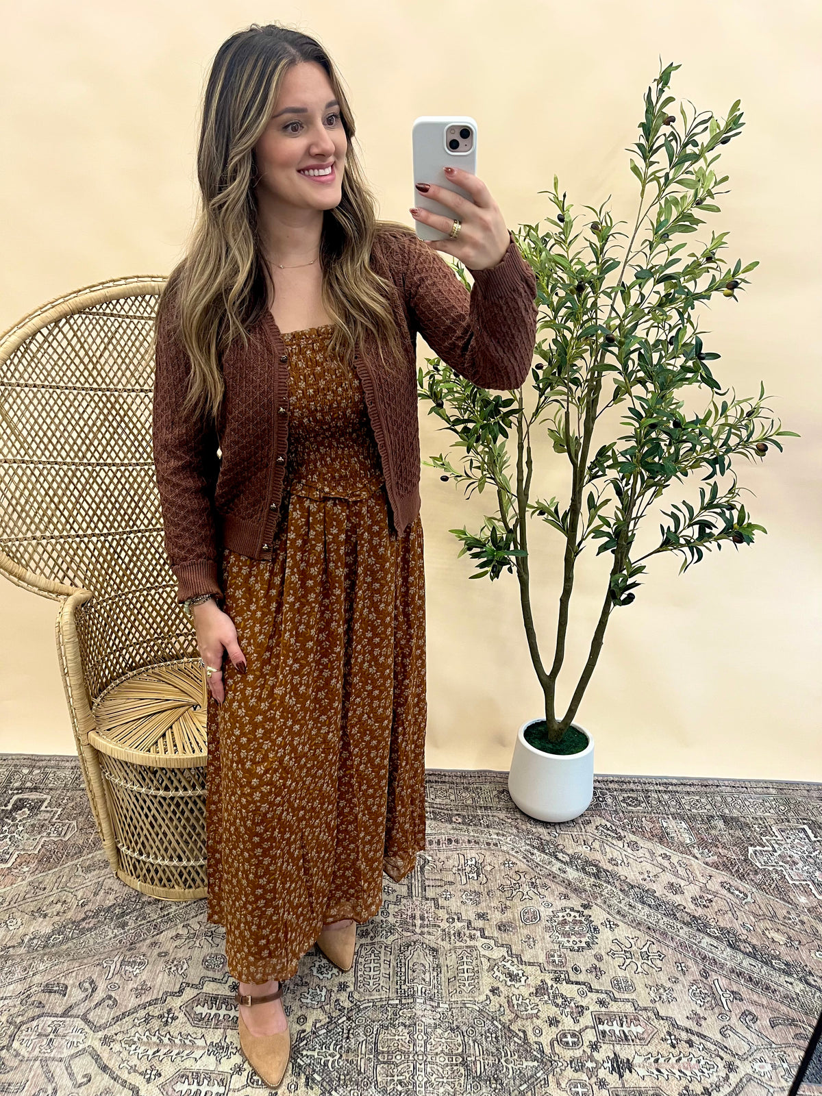 Hazel Cardigan - Mocha