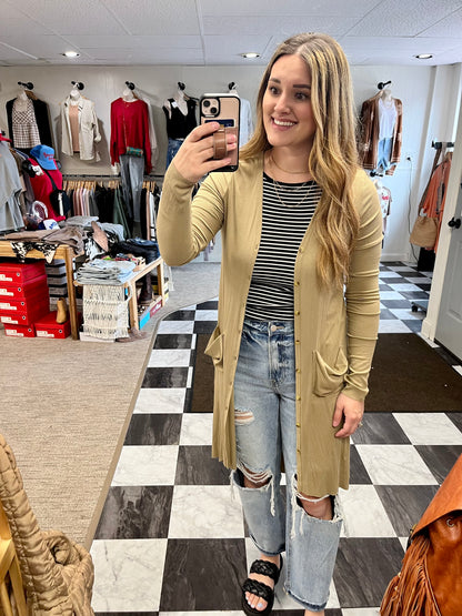 Tracyn Cardigan - Green
