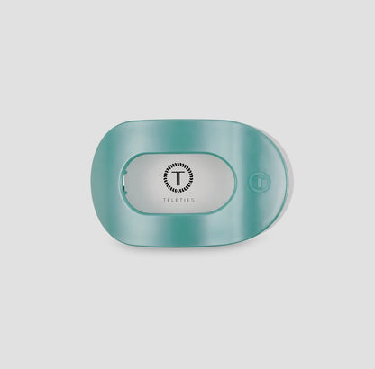 Flat Round Hair Clip | Small | Totally Turquoise