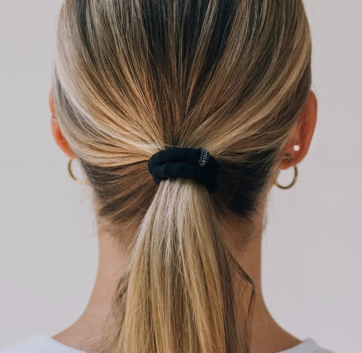 Nylon Hair Ties | Small | Jet Black