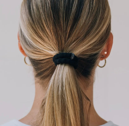 Nylon Hair Ties | Small | Jet Black