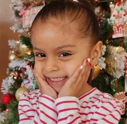 Scented Candy Cane Craze Non-Toxic Kids Nail Polish