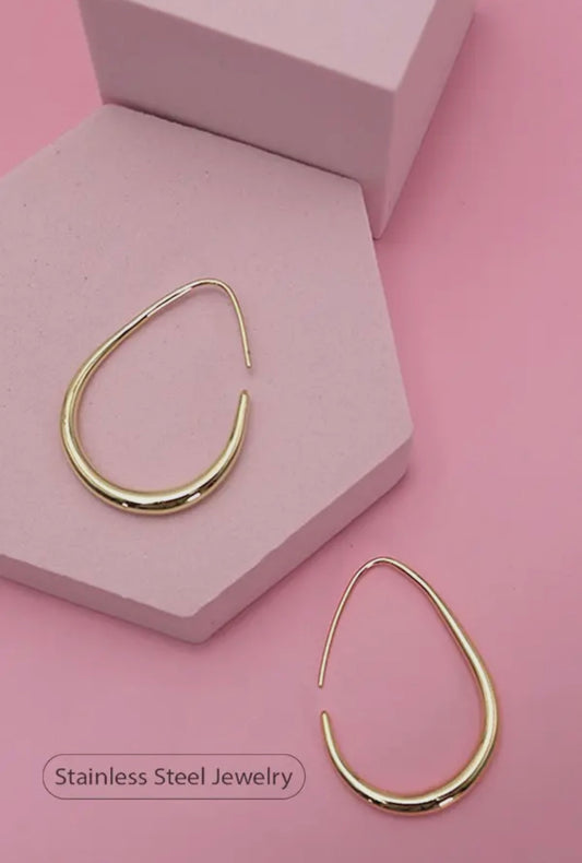 Elegant Hoops - Gold
