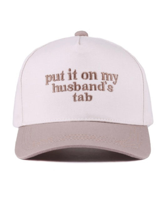 Put It On My Husbands Tab - Mocha