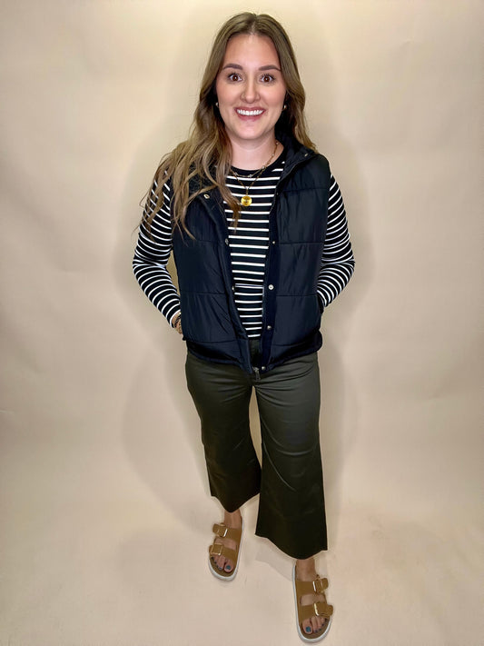 Cozette Vest - Black